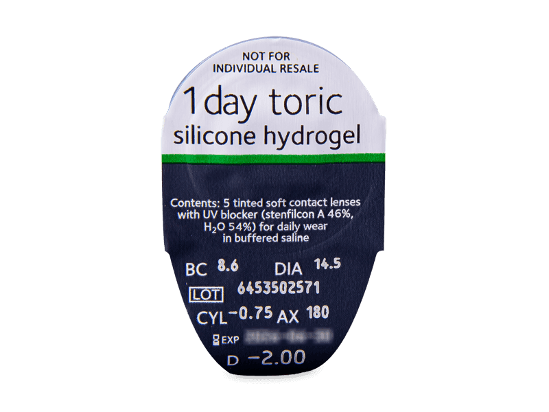 MYDAY Daily Disposable Toric. My Day Toric.