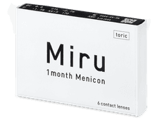 Miru 1 Month Menicon for Astigmatism (6 линз)