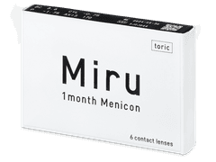 Miru 1month Menicon toric (6 линз)