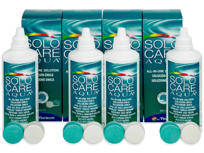 SoloCare Aqua Раствор 4 x 360 мл