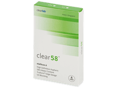 Clear 58 (6 линз)