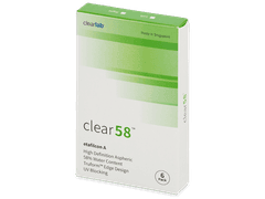 Clear 58 (6 линз)