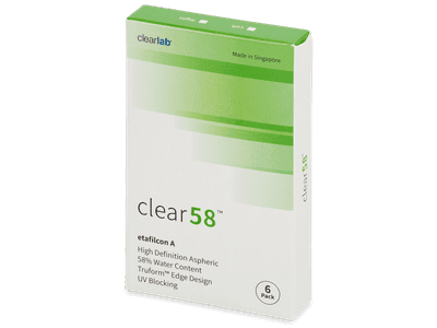 Clear 58 (6 линз)