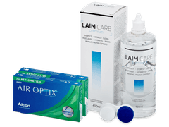 Air Optix for Astigmatism (2x3 линзы) + Раствор Laim-Care 400 мл