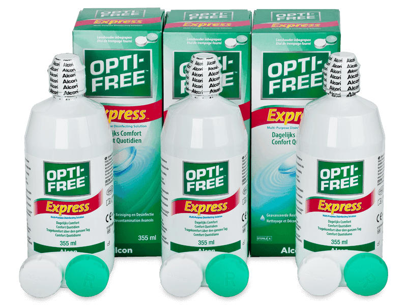 OPTI-FREE Express Раствор 3 x 355 мл 