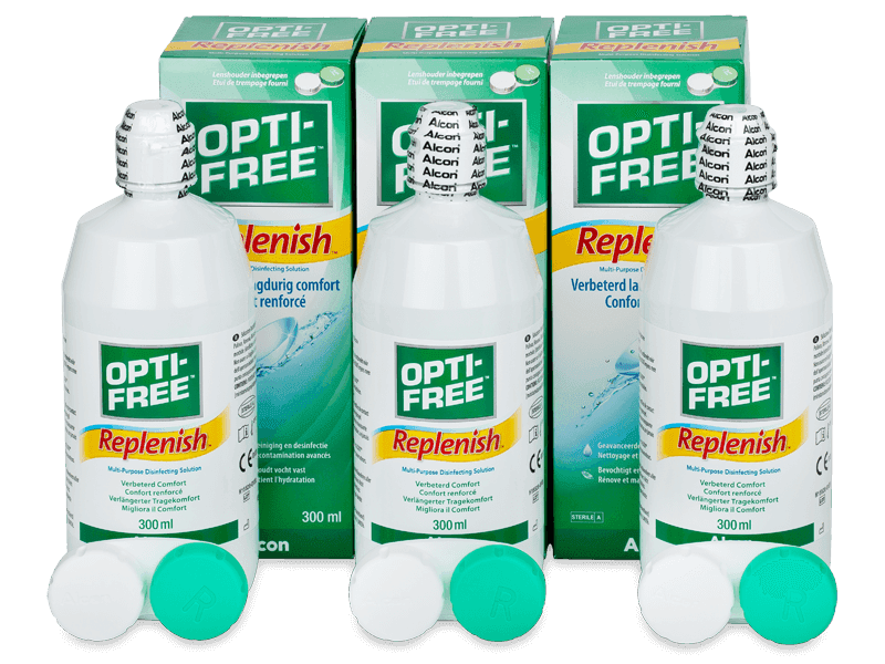 OPTI-FREE RepleniSH Раствор 3 x 300 мл 