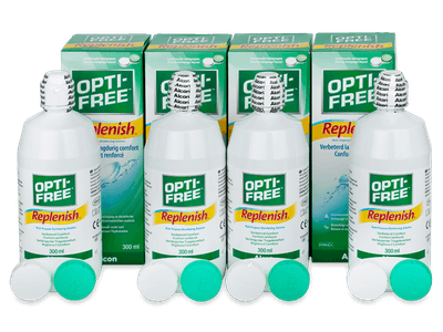 OPTI-FREE RepleniSH Раствор 4 x 300 мл