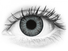 Grey Sterling контактные линзы - естественный эффект - с диоптриями - Air Optix (2 месячные цветные линзы)