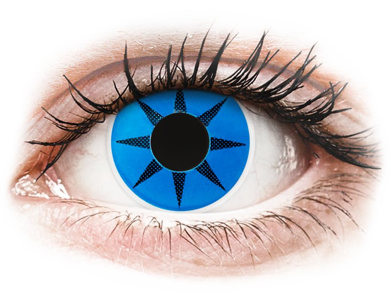 Blue Star контактные линзы - ColourVue Crazy (2 цветные линзы)