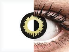 Yellow Eclipse контактные линзы - ColourVue Crazy (2 цветные линзы)