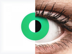 Green Emerald контактные линзы - ColourVue Crazy (2 цветные линзы)