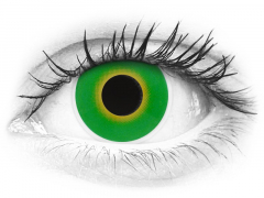 Green Hulk Green контактные линзы - ColourVue Crazy (2 цветные линзы)