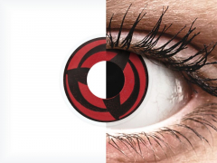 Red Kakashi контактные линзы - ColourVue Crazy (2 цветные линзы)