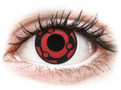 Red Madara контактные линзы - ColourVue Crazy (2 цветные линзы)