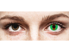 Green Raptor контактные линзы - ColourVue Crazy (2 цветные линзы)