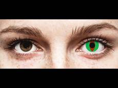 Green Raptor контактные линзы - ColourVue Crazy (2 цветные линзы)