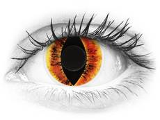 Orange Saurons Eye контактные линзы - ColourVue Crazy (2 цветные линзы)