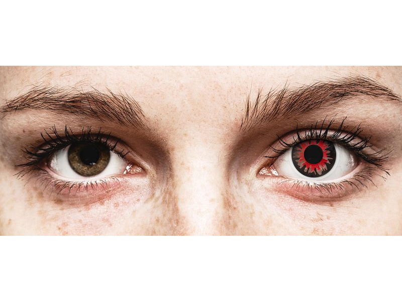 Red Volturi контактные линзы - ColourVue Crazy (2 цветные линзы)