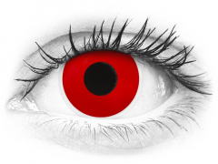 Red Devil контактные линзы - с диоптриями - ColourVue Crazy (2 цветные линзы)