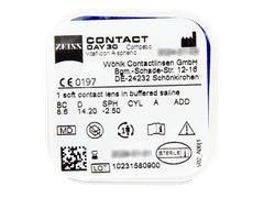 Carl Zeiss Contact Day 30 Compatic (6 линз)