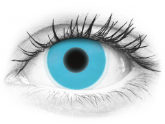 Blue Glow контактные линзы - ColourVue Crazy (2 цветные линзы)