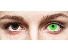 Green Glow контактные линзы - ColourVue Crazy (2 цветные линзы)