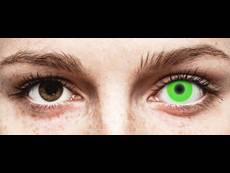 Green Glow контактные линзы - ColourVue Crazy (2 цветные линзы)