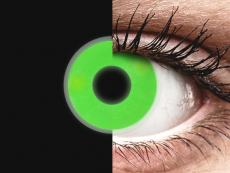 Green Glow контактные линзы - ColourVue Crazy (2 цветные линзы)