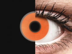 Orange Glow контактные линзы - ColourVue Crazy (2 цветные линзы)