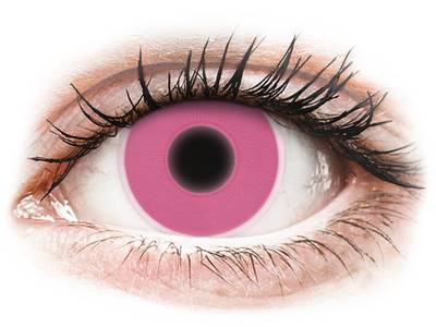 Pink Glow контактные линзы - ColourVue Crazy