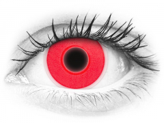 Red Glow контактные линзы - ColourVue Crazy (2 цветные линзы)