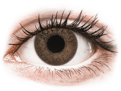 Brown контактные линзы - с диоптриями - TopVue Color (2 месячные цветные линзы)