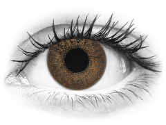 Brown контактные линзы - с диоптриями - TopVue Color (2 месячные цветные линзы)