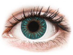 Линзы Turquoise - TopVue Color (с диоптриями) (2 линзы)