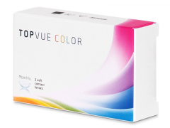 Линзы Turquoise - TopVue Color (с диоптриями) (2 линзы)