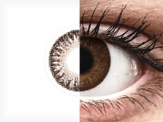 Brown контактные линзы - TopVue Color (2 месячные цветные линзы)