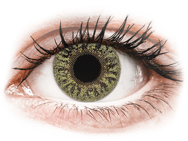 Green контактные линзы - TopVue Color (2 месячные цветные линзы)
