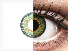 Green Glamour контактные линзы - ColourVue (2 цветные линзы)