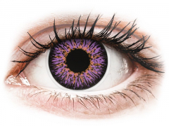 Violet Glamour контактные линзы - ColourVue (2 цветные линзы)