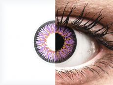 Violet Glamour контактные линзы - ColourVue (2 цветные линзы)