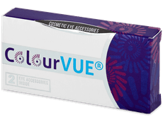 Cool Blue контактные линзы - с диоптриями - ColourVue BigEyes (2 цветные линзы)