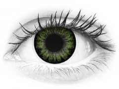 Party Green контактные линзы - ColourVue BigEyes (2 цветные линзы)