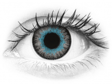 Blue Grey Fusion контактные линзы  - с диоптриями - ColourVue (2 цветные линзы)
