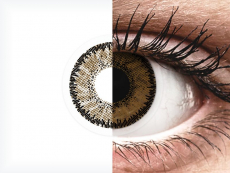 Brown India контактные линзы - SofLens Natural Colors (2 месячные цветные линзы)