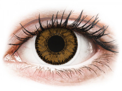 Brown India контактные линзы - SofLens Natural Colors - С диоптриями (2 месячные цветные линзы)