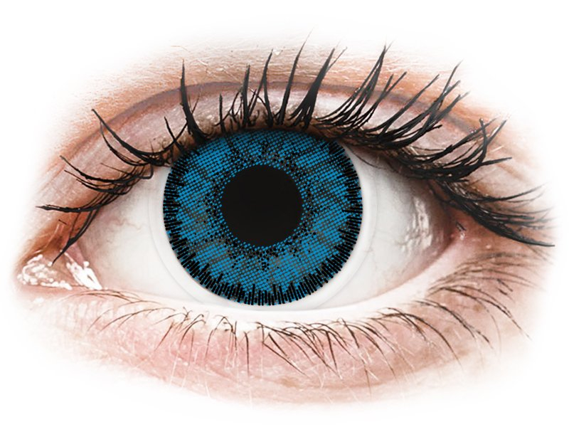 Blue Topaz контактные линзы - SofLens Natural Colors (2 месячные цветные линзы)