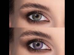 Purple Amethyst контактные линзы - FreshLook ColorBlends (2 месячные контактные линзы)