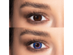 Blue контактные линзы - FreshLook ColorBlends (2 месячные цветные линзы)