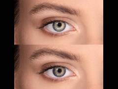 Grey контактные линзы - FreshLook ColorBlends - С диоптриями (2 месячные контактные линзы)