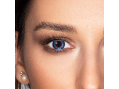 True Sapphire контактные линзы - FreshLook ColorBlends - С диоптриями (2 месячные цветные линзы)